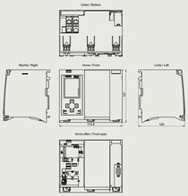 Siemens 6ES7518-4TP00-0AB0 — dimension drawing