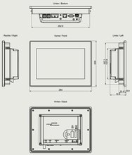 Siemens 6AV2128-3KB36-0AX1 — dimension drawing