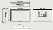 Siemens 6AV2128-3XB36-0AX1 — dimension drawing