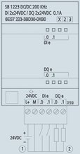 Siemens 6ES7223-3BD30-0XB0 — dimension drawing