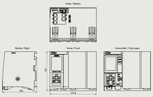 Siemens 6ES7517-3FQ10-0AB0 — dimension drawing