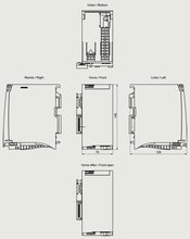 Siemens 6ES7507-0RA00-0AB0 — dimension drawing