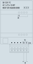 Siemens 6ES7231-5QA30-0XB0 — dimension drawing