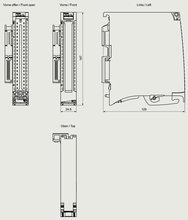 Siemens 6ES7532-5NB00-0AB0 — dimension drawing
