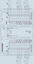 Siemens 6ES7222-1XF32-0XB0 — dimension drawing