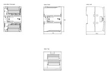 Siemens 6ES7231-5PF32-0XB0 — dimension drawing