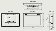 Siemens 6AV2123-3MB32-0AW0 — dimension drawing