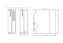 Siemens 6ES7360-3AA01-0AA0 — dimension drawing