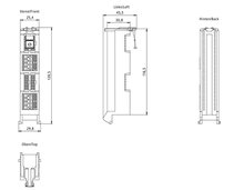Siemens 6ES7921-5AB20-0AA0 — dimension drawing