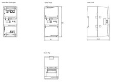 Siemens 6ES7231-4HD32-0XB0 — dimension drawing