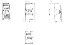 Siemens 6ES7231-4HF32-0XB0 — dimension drawing
