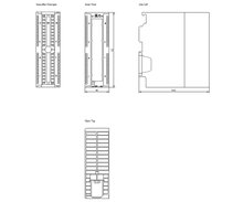 Siemens 6ES7322-1HF10-0AA0 — dimension drawing