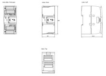 Siemens 6ES7231-5PD32-0XB0 — dimension drawing