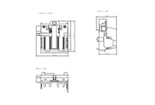 Siemens 6ES7195-7HD10-0XA0 — dimension drawing