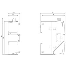 Siemens 3RK7271-1AA30-0AA0 — dimension drawing