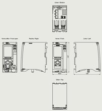 Siemens 6ES7515-2RN03-0AB0 — dimension drawing