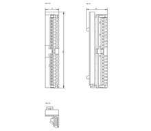 Siemens 6ES7392-1BJ00-0AA0 — dimension drawing