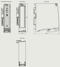 Siemens 6ES7526-2BF00-0AB0 — dimension drawing