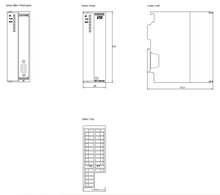 Siemens 6ES7340-1AH02-0AE0 — dimension drawing