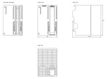 Siemens 6ES7350-2AH01-0AE0 — dimension drawing