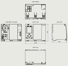 Siemens 6ES7517-3UP00-0AB0 — dimension drawing
