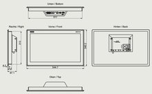 Siemens 6AV2128-3XB40-0AX0 — dimension drawing