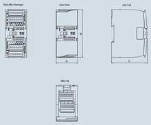 Siemens 6ES7222-1BH32-1XB0 — dimension drawing