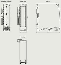 Siemens 6ES7547-1JF00-0AB0 — dimension drawing