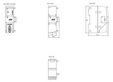 Siemens 6ES7241-1CH32-0XB0 — dimension drawing