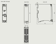 Siemens 6GK7543-1AX10-0XE0 — dimension drawing
