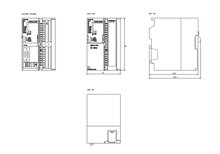 Siemens 6ES7312-5BF04-0AB0 — dimension drawing