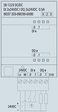 Siemens 6ES7223-0BD30-0XB0 — dimension drawing