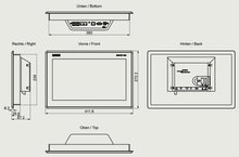 Siemens 6AV2128-3QB40-0AX0 — dimension drawing