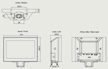 Siemens 6AV2128-3MB57-1BX0 — dimension drawing