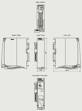 Siemens 6ES7505-0KA00-0AB0 — dimension drawing