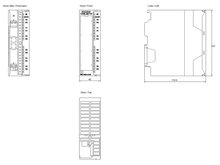Siemens 6ES7336-4GE00-0AB0 — dimension drawing