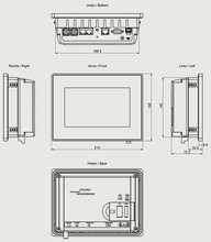 Siemens 6AV2128-3GB36-0AX1 — dimension drawing