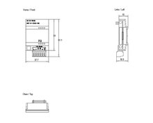 Siemens 6ES7241-1CH30-1XB0 — dimension drawing