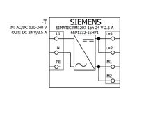 Siemens 6EP1332-1SH71 — dimension drawing