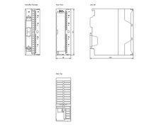 Siemens 6ES7322-5SD00-0AB0 — dimension drawing