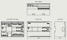 Siemens 6ES7217-1AG40-0XB0 — dimension drawing