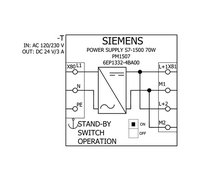 Siemens 6EP1332-4BA00 — dimension drawing