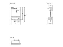 Siemens 6ES7231-5QA30-0XB0 — dimension drawing