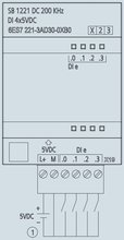 Siemens 6ES7221-3AD30-0XB0 — dimension drawing