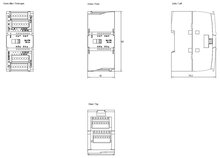 Siemens 6ES7278-4BD32-0XB0 — dimension drawing