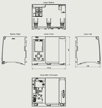 Siemens 6ES7518-4AP00-0AB0 — dimension drawing
