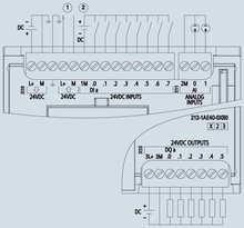 Siemens 6ES7212-1AE40-0XB0 — dimension drawing
