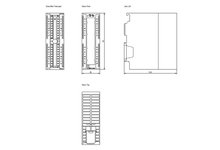 Siemens 6ES7321-1BL00-0AA0 — dimension drawing