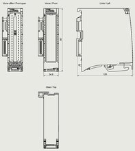 Siemens 6ES7531-7NF10-0AB0 — dimension drawing