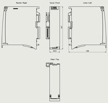 Siemens 6ES7541-1AB01-0AB0 — dimension drawing